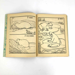 Animal A-B-C Coloring Book