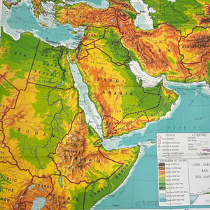 East Asia Folding Map