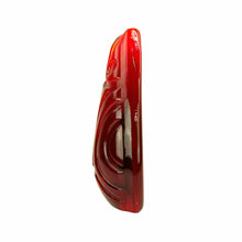 Load image into Gallery viewer, Ruby Owl  Blenko Bookend