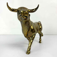 Load image into Gallery viewer, Brass Bull Figurine