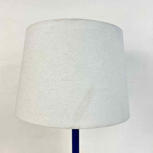 Blue Metal Lamp