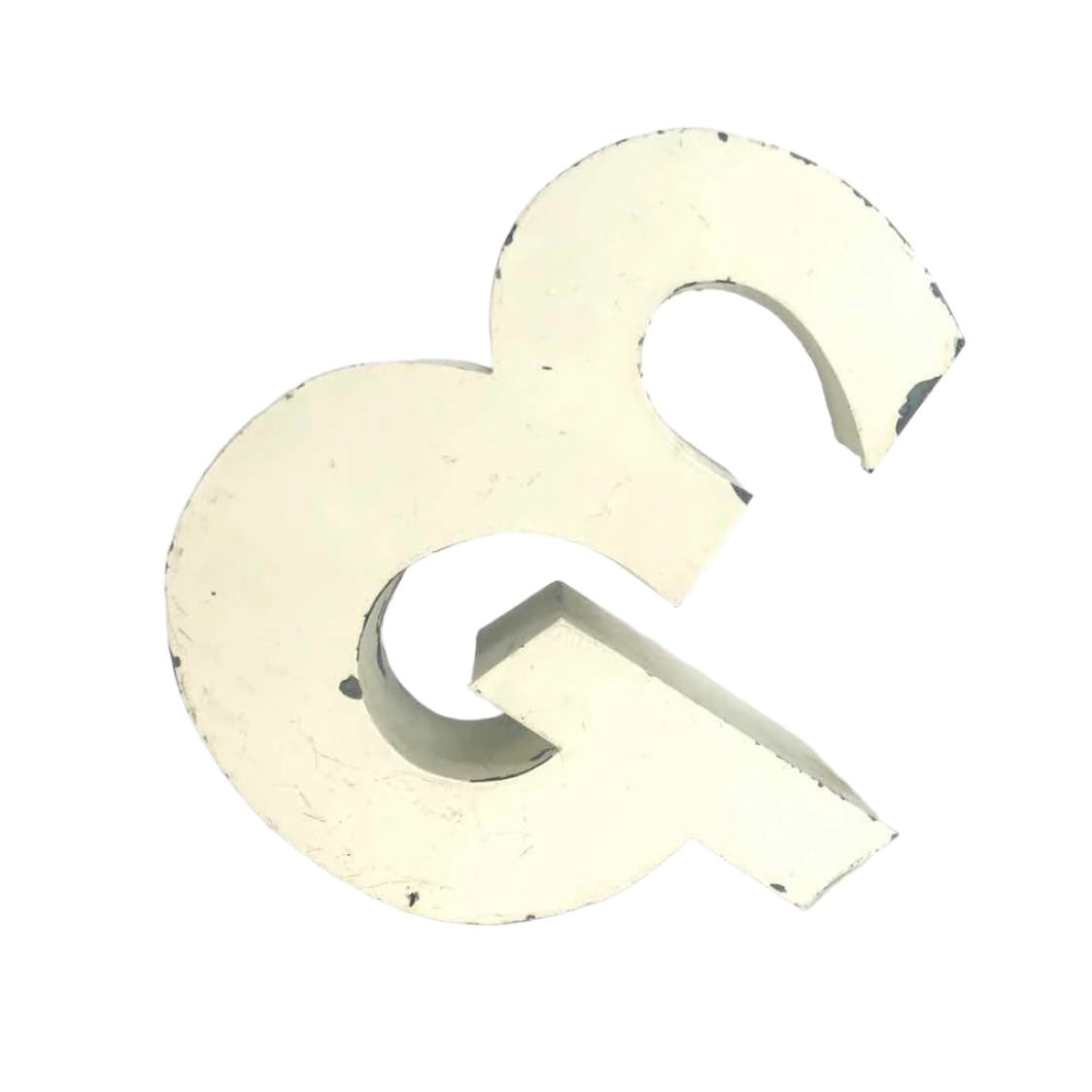 Metal Sign Letter Ampersand