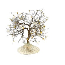 Load image into Gallery viewer, Brass &amp; Coral Tree Sculpture