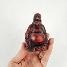 Load image into Gallery viewer, Carved Wooden Buddha