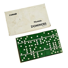 Load image into Gallery viewer, Green Marblelike Dominoes
