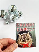 Load image into Gallery viewer, Granny Energy Cat Sticker