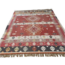 Load image into Gallery viewer, Flat Weave Kilim Rug