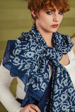 Load image into Gallery viewer, Neela Indigo Scarf