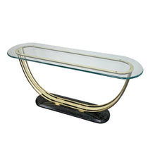 Load image into Gallery viewer, Modern Gold Sofa Table