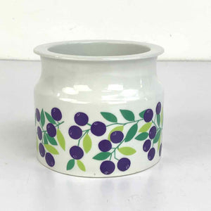 Blueberry Porcelain Jar