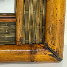 Load image into Gallery viewer, Woven Framed Wall Mirror