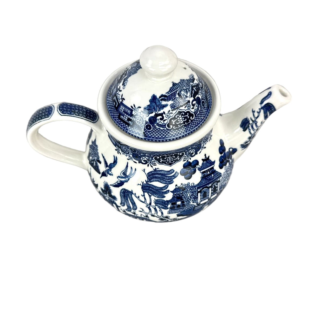 Blue Willow Tea Pot