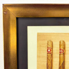 Load image into Gallery viewer, Pair of Framed Cigar Prints