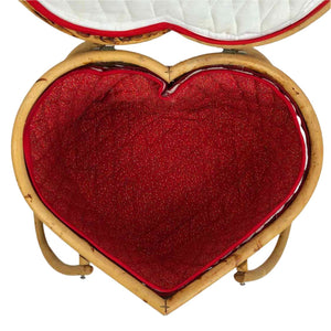 Heart Shaped Picnic Basket