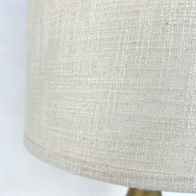 Load image into Gallery viewer, Mid-Century Gold Pottery Lamp