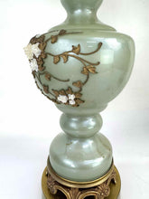 Load image into Gallery viewer, Ornate Green Table  Lamps