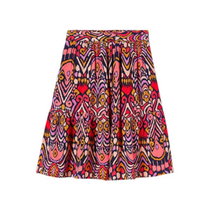 Colorful Crinkle Skirt