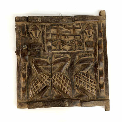 Carved Wooden African Door