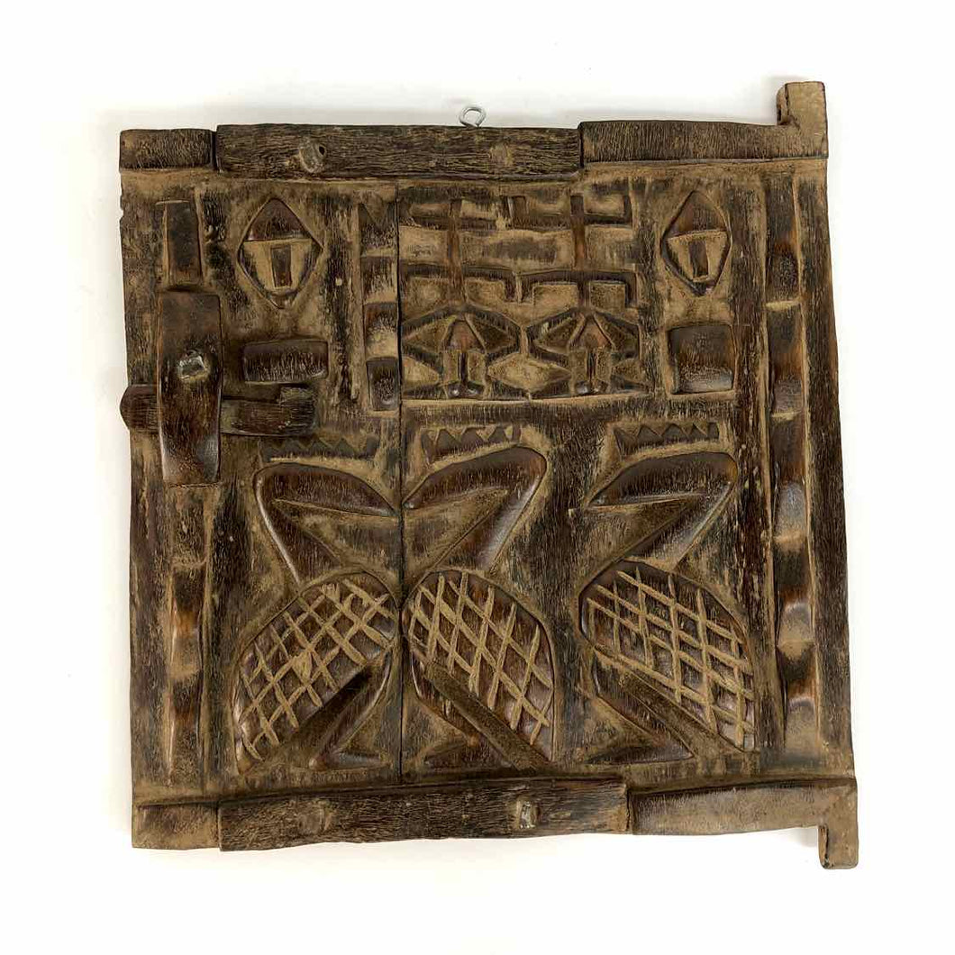 Carved Wooden African Door