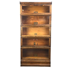Load image into Gallery viewer, Antique Barrister Bookcase