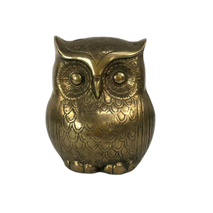 Brass Owl Bank