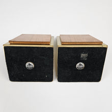 Load image into Gallery viewer, Brass &amp; Wood Bookends