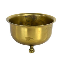 Load image into Gallery viewer, Brass Footed Bowl