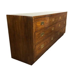 Dark Oak 1970s Dresser