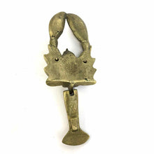 Load image into Gallery viewer, Brass Lobster Door Knocker