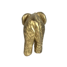 Load image into Gallery viewer, Gold Elephant Sculpture