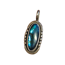 Load image into Gallery viewer, Sterling &amp; Abalone Pendant