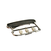 Load image into Gallery viewer, Abstract Sterling &amp; Pearl Brooch