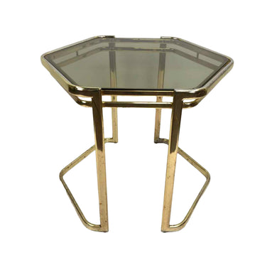 Modern Gold End Table