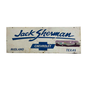 Jack Sherman Chevrolet Sign