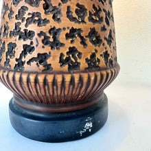 Load image into Gallery viewer, Brown Pottery Lamp