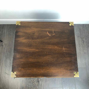 Faux Bamboo End Table