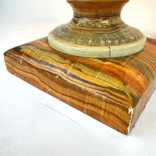 Load image into Gallery viewer, Faux Onyx Statement Lamp