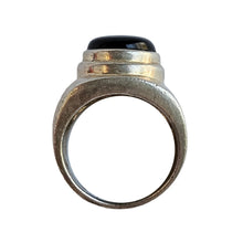 Load image into Gallery viewer, Onyx &amp; Sterling Ring