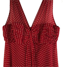 Load image into Gallery viewer, Red Polka Dot Dress