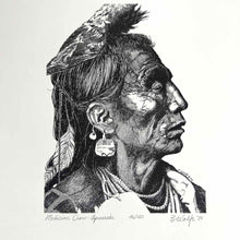 Load image into Gallery viewer, Medicine Crow Native Portrait Print