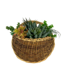 Load image into Gallery viewer, Wall Pocket Wicker Basket
