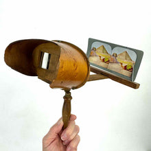 Load image into Gallery viewer, Antique Stereoscope Viewer