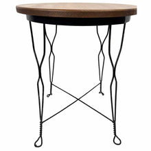 Load image into Gallery viewer, Oak &amp; Metal Table