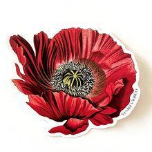 Load image into Gallery viewer, Poppy Flower Sticker