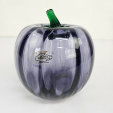 Load image into Gallery viewer, Purple Glass Pumpkin