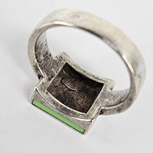 Load image into Gallery viewer, Inlay Sterling Silver Ring