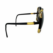 Load image into Gallery viewer, Black &amp; Gold Sunglasses