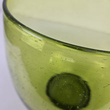 Load image into Gallery viewer, Green Punch Bowl Vase