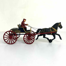 Load image into Gallery viewer, Cast Iron Fire Chief Toy