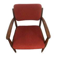 Load image into Gallery viewer, Modern Walnut Arm Chair